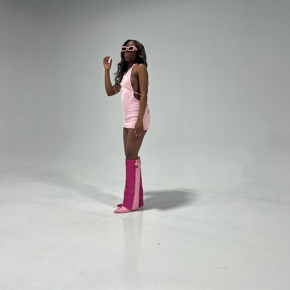 HIDDEN CULT PINK DRESS RARE! - Picture 2 of 2